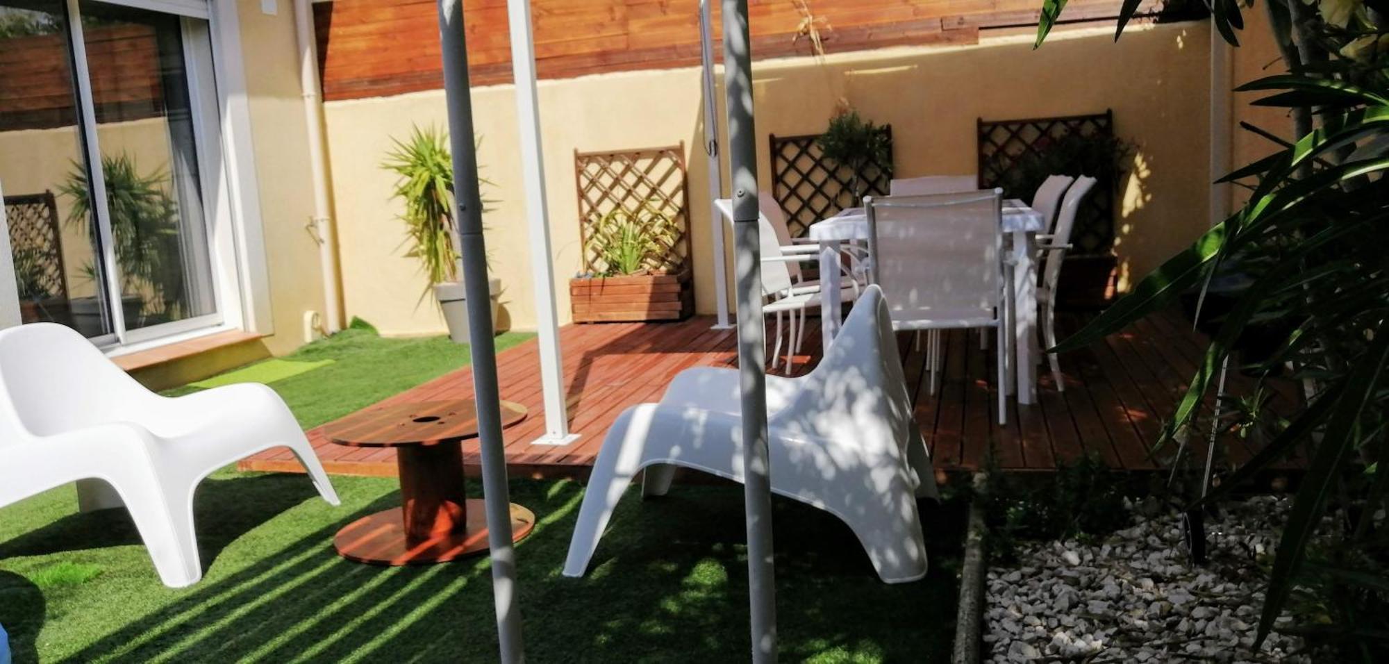 Maison F2, Neuve Au Calme Avec Jardinet La Crau Cameră foto
